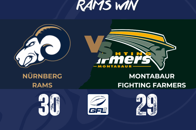Krimi-Sieg – Erfolgreicher Season-Start in der GFL2