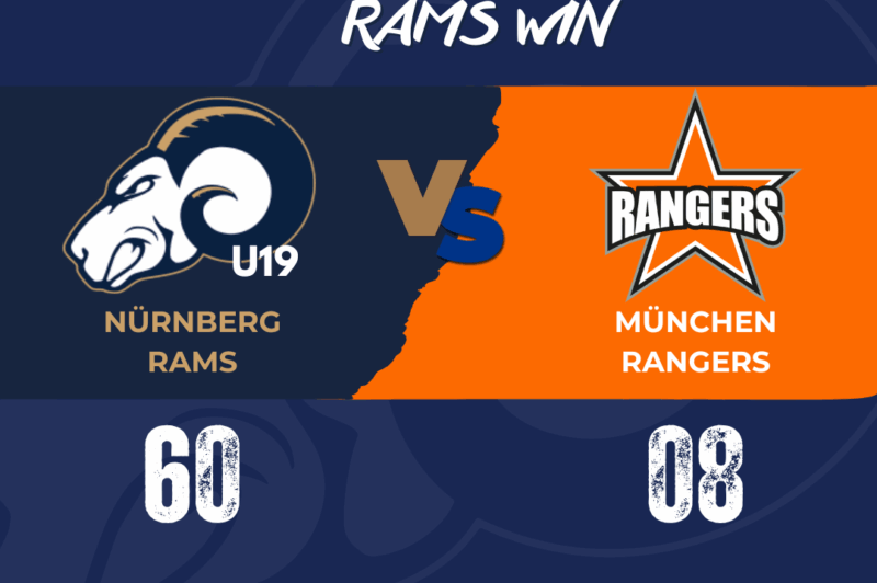 Heimspiel U19 Nürnberg Rams – München Rangers