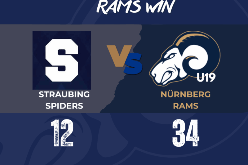 Auswärtsspiel U19 Straubing Spiders – Nürnberg Rams