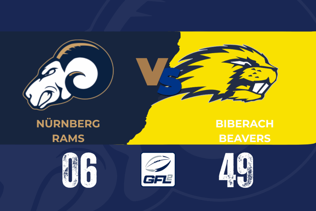 Rams verlieren Regenschlacht gegen Beavers