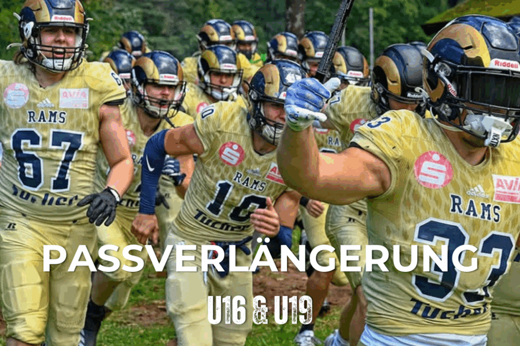 Passverlängerungen U19 und U16