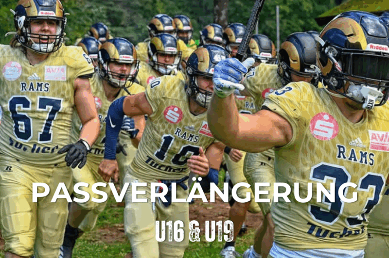 Passverlängerungen U19 und U16